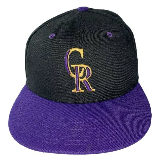 Nike Colorado Rockies MLB Flex-fit Dri-Fit Hat Cap - Picture 1 of 9